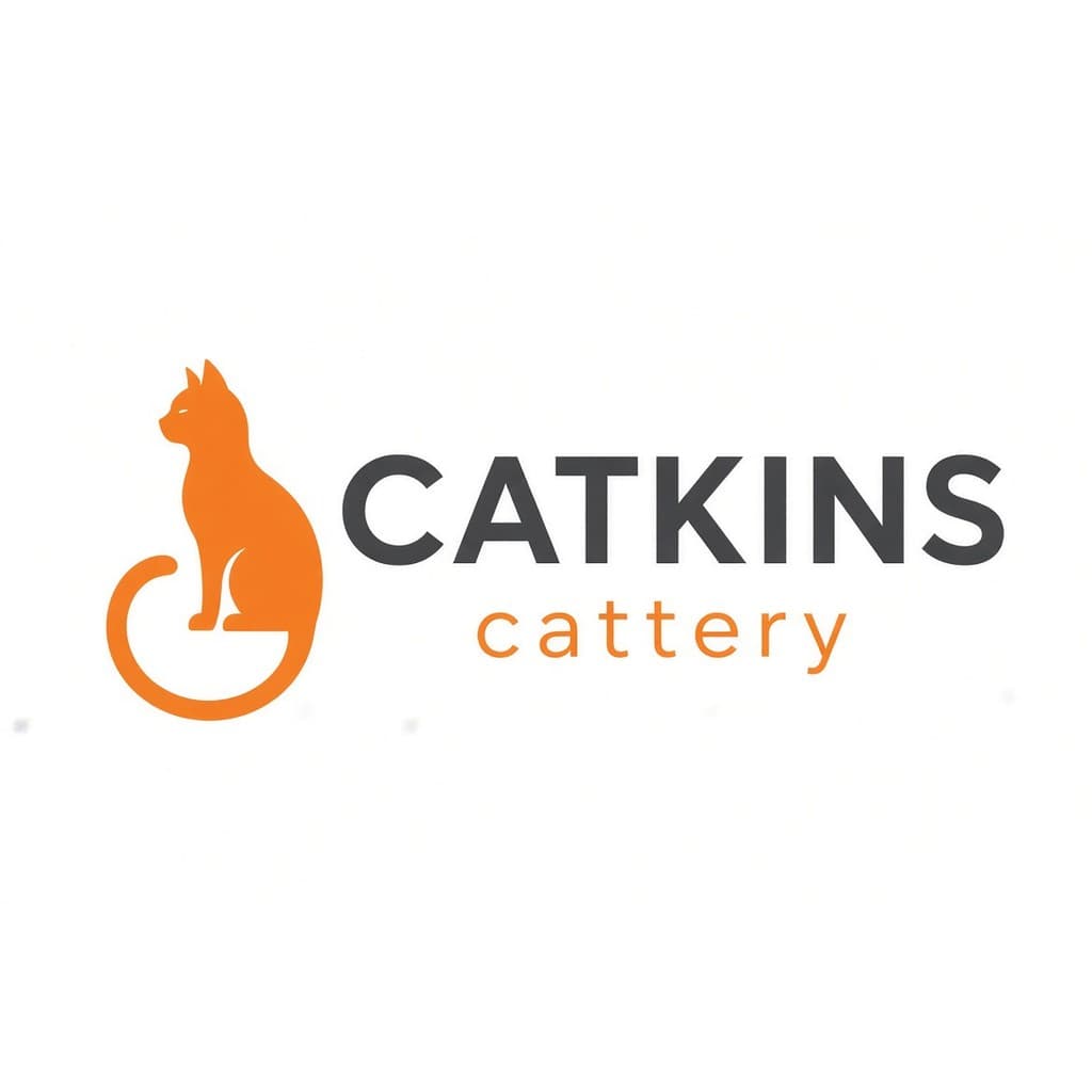 Catkins Cattery logo