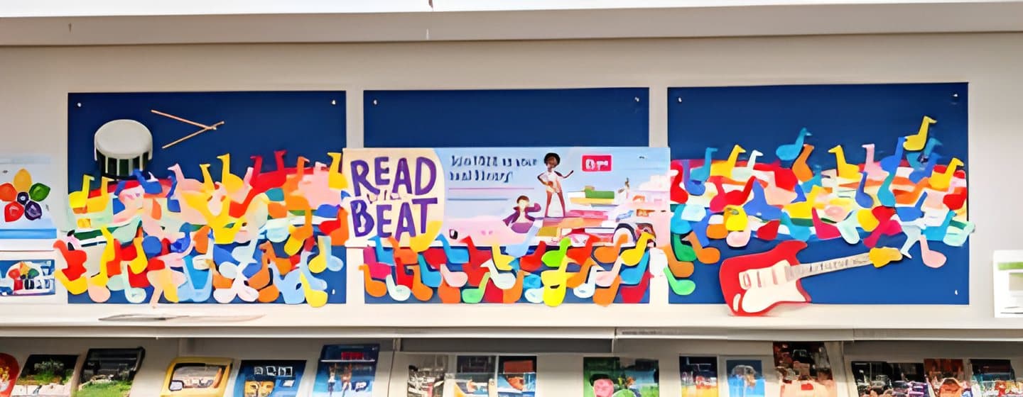 The children's reading corner