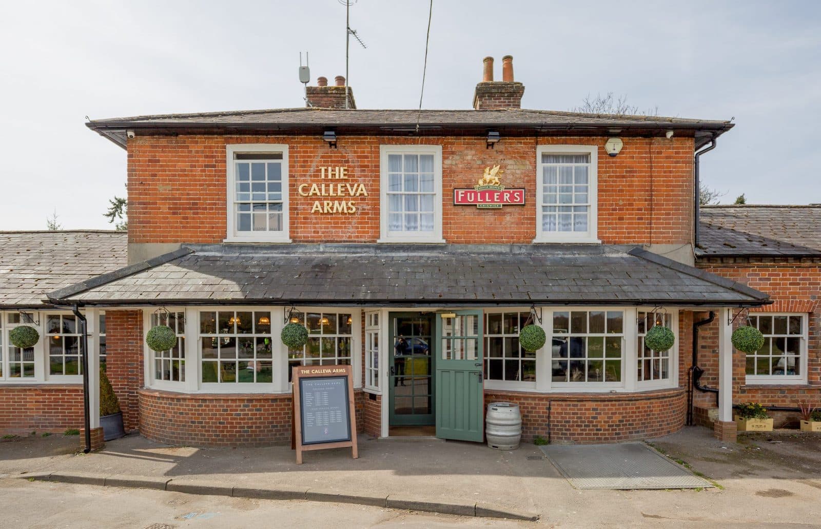 The pub from the road